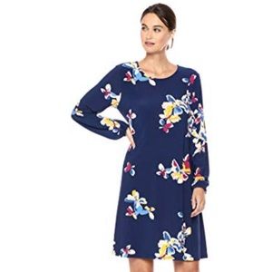 Navy floral dress by Nine West